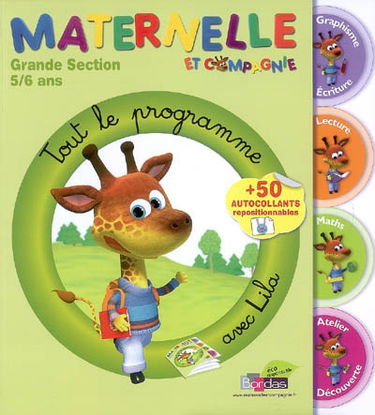 Maternelle, grande section, 5-6 ans : tout le programme avec Lila