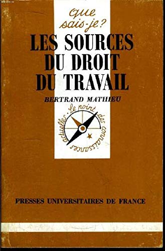 Les Sources du droit du travail