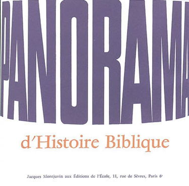 Panorama d'histoire biblique