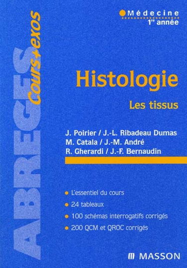 Histologie, les tissus : médecine 1re année