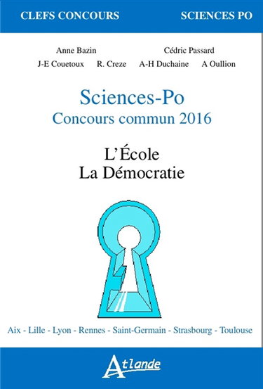 Sciences Po, concours commun 2015 : la famille, la mondialisation