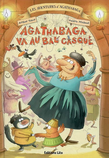 Les aventures d'Agathabaga. Agathabaga va au bal casqué