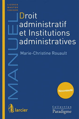 Droit administratif et institutions administratives
