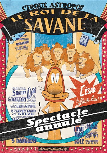 Le roi de la savane