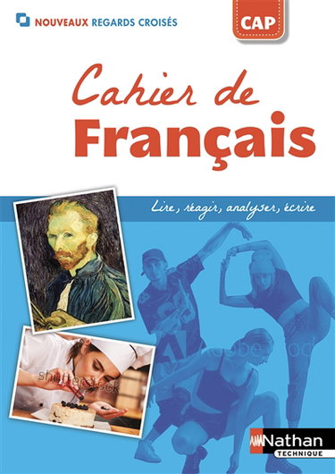 Couverture de Cahier de français CAP