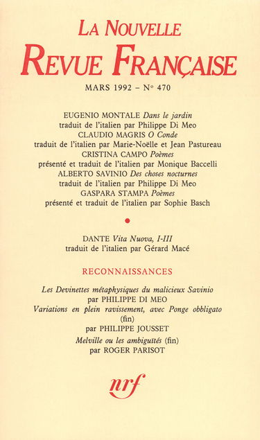 La Nouvelle Revue Française