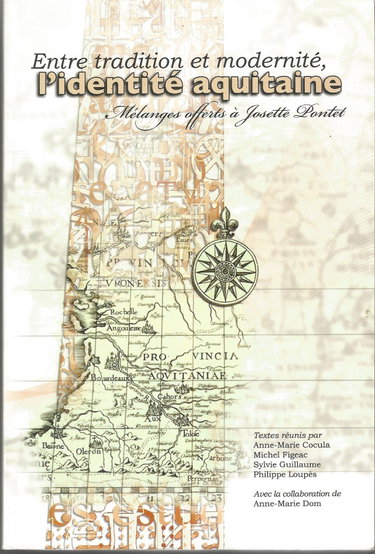 Couverture de Entre tradition et modernité, l'identité Aquitaine
