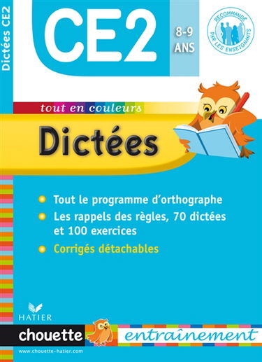 Dictées CE2, 8-9 ans