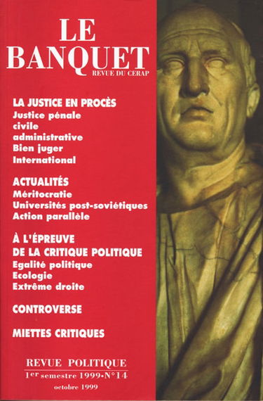 Banquet (Le), n° 14. La justice en procès