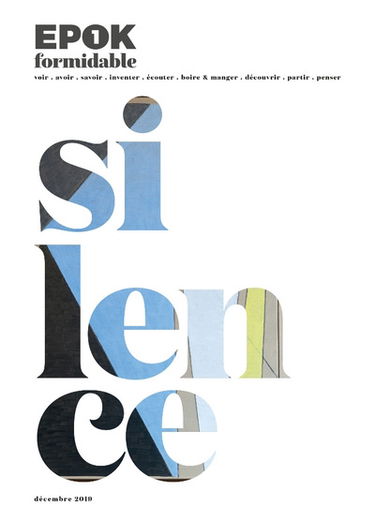 1 epok formidable, n° 3. Silence