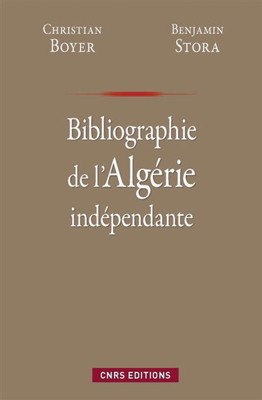 Bibliographie de l'Algérie indépendante