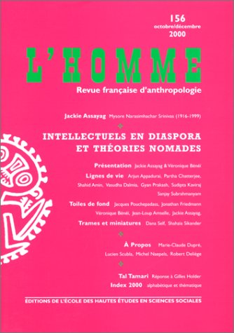 L'Homme. 156, Intellectuels en Diaspora et Théories Nomades