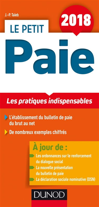 Le petit paie 2018 : les pratiques indispensables