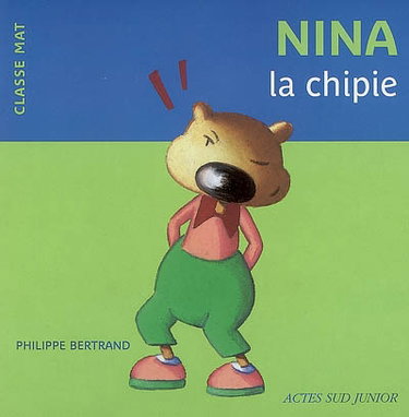 Couverture de Nina la chipie par Philippe Bertrand