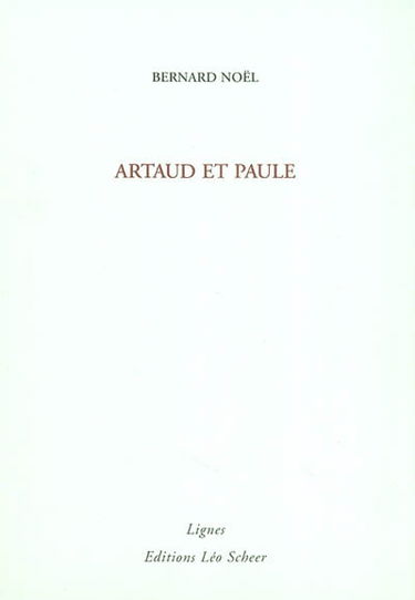 Artaud et Paule
