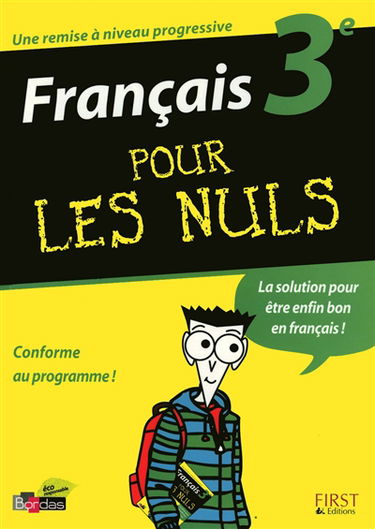 Français 3e pour les nuls