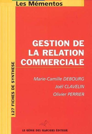 Couverture de Gestion de la relation commerciale