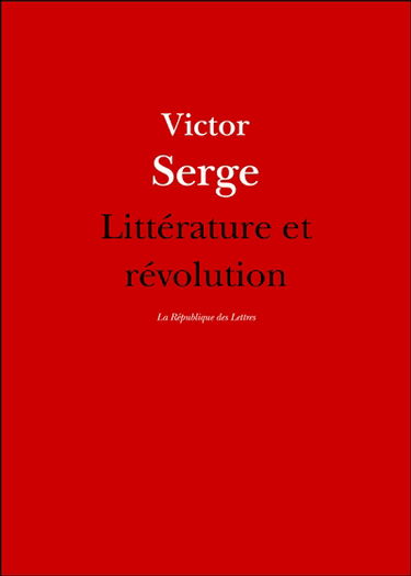 Littérature et révolution