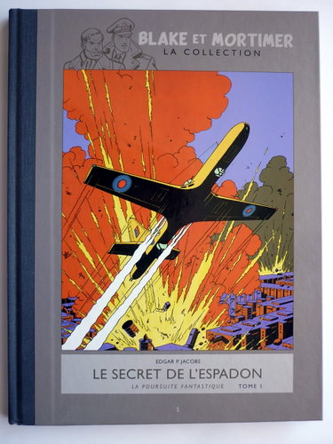 Couverture de Le secret de l'espadon - Tome 1 - La collection Blake et Mortimer