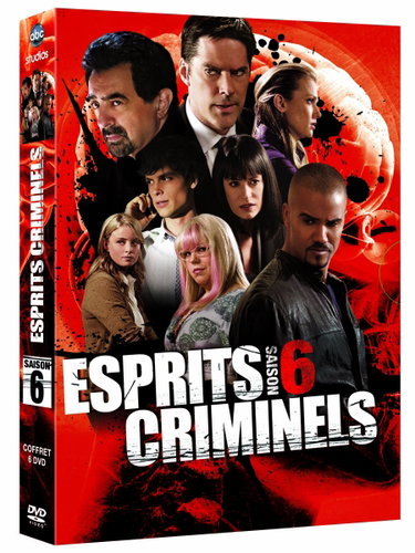 Couverture de Esprits criminels, saison 6 - coffret 6 DVD