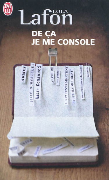 De ça je me console