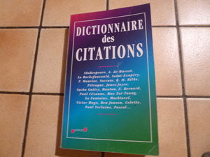 Dictionnaire des citations