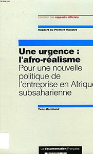 Une urgence : l'afro-réalisme : pour une nouvelle politique de l'entreprise en Afrique subsaharienne : rapport au Premier ministre