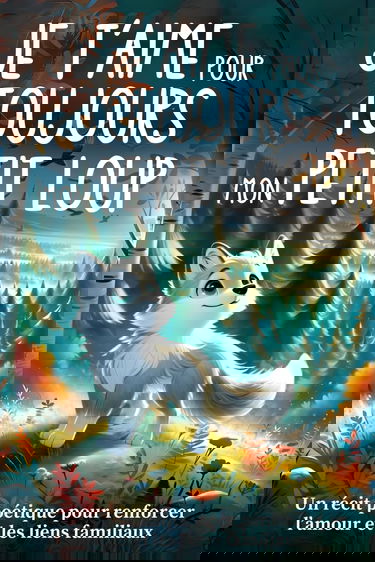 Je t’aime pour toujours, mon Petit Loup: Livre pour les enfants de 3 à 6 ans pour développer la confiance en soi et la complicité | Histoire du soir sur l’amour et la tendresse d’une famille