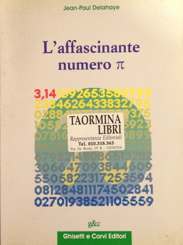 Couverture de Affascinante numero pi greco par Jean-Paul Delahaye