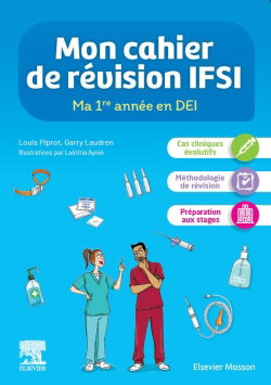Couverture de Mon cahier de révision IFSI : ma 1re année en DEI