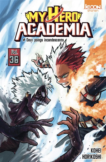 My hero academia. Vol. 36. Deux poings incandescents