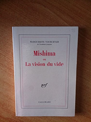 Couverture de Mishima ou la vison du vide.