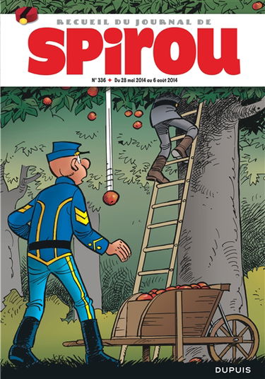 Recueil du journal de Spirou. Vol. 336. Du 28 mai 2014  au 6 août 2014