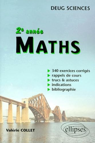 Maths : toute la deuxième année : DEUG sciences