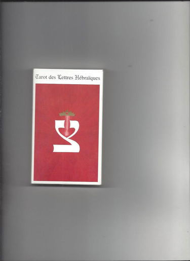 Tarot des lettres hébraiques, 28 cartes et livret 80 pages