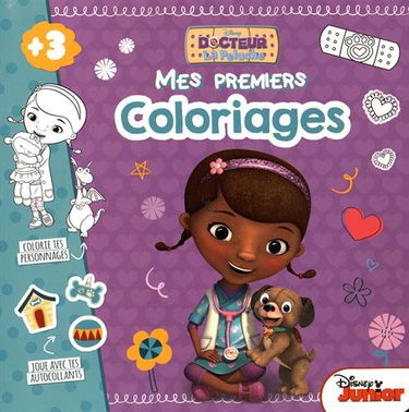 Mes premiers coloriages Doc La Peluche
