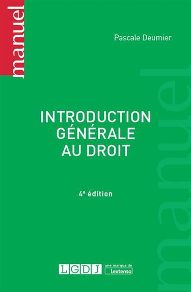 Introduction générale au droit