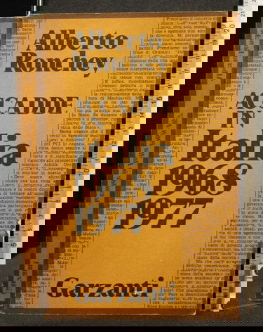 C'est arrivé en Italie : La crise 1968-1977