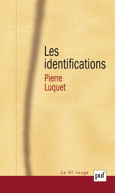 Couverture de Les identifications