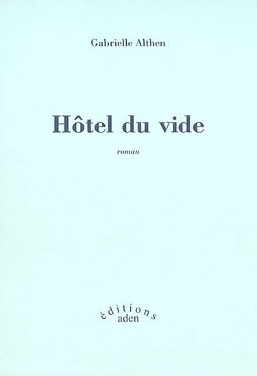 Hôtel du vide