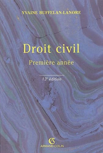Droit civil, 1ère année