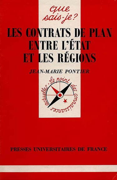 Les contrats de plan entre l'Etat et les régions