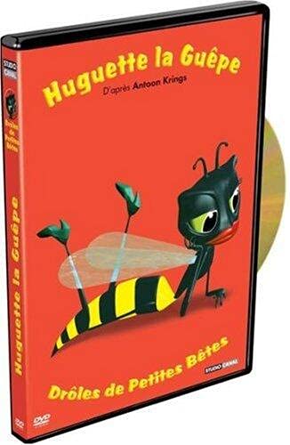 Couverture de Drôles de petites bêtes : Huguette la guêpe