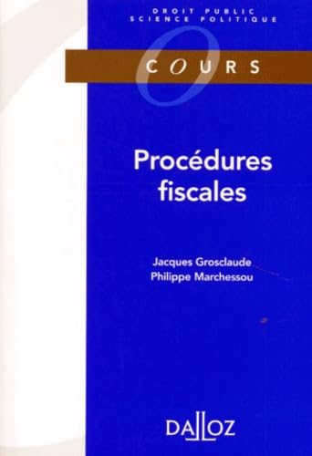 Procédures fiscales, 1re édition