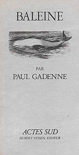 Couverture de Baleine