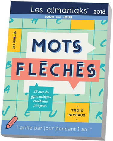 Mots fléchés 2018 : une grille par jour pendant un an !