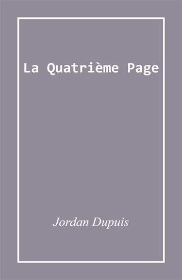 La Quatrième page