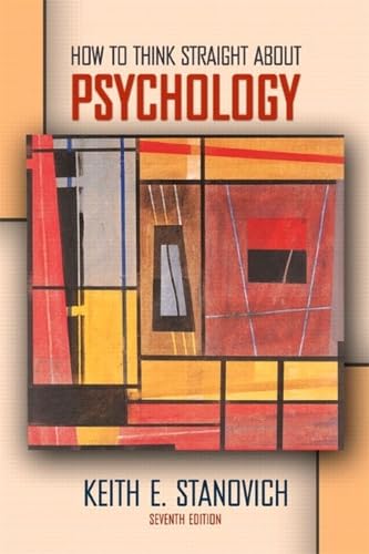 Couverture de How to Think Straight About Psychology