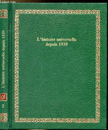 Couverture de L'histoire Universelle Depuis 1939 par Jean Lacouture