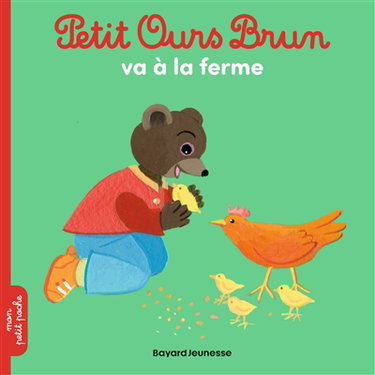 Couverture de Petit Ours Brun va à la ferme